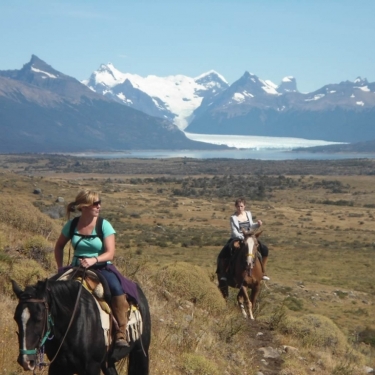 Horseriding Towards Chilean Border